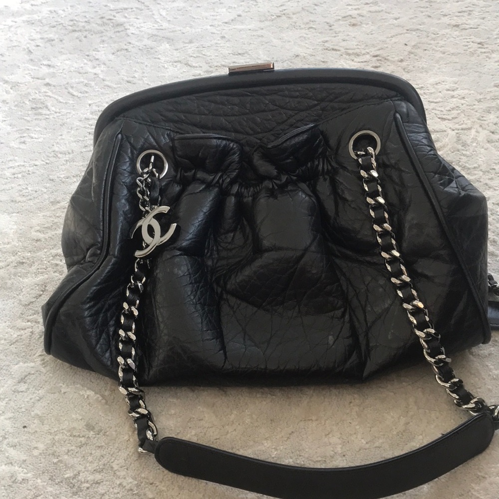 Chanel bag hobo bag authentic